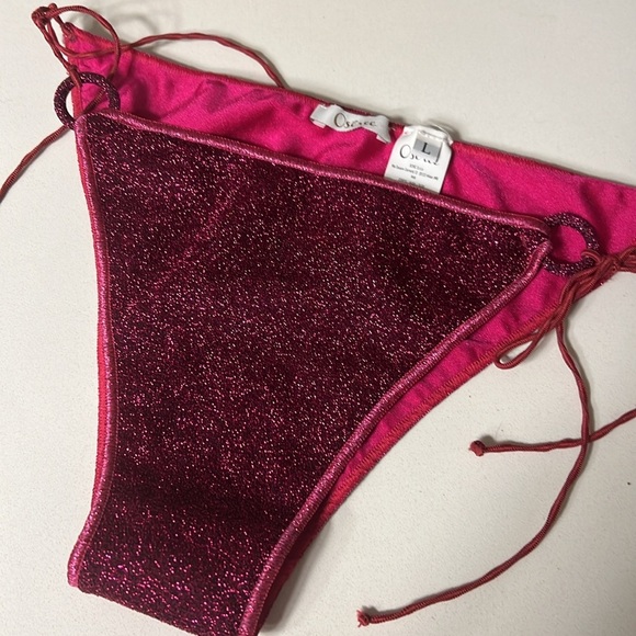 Oseree Pink luminex Bikini Bottom . - Picture 4 of 5